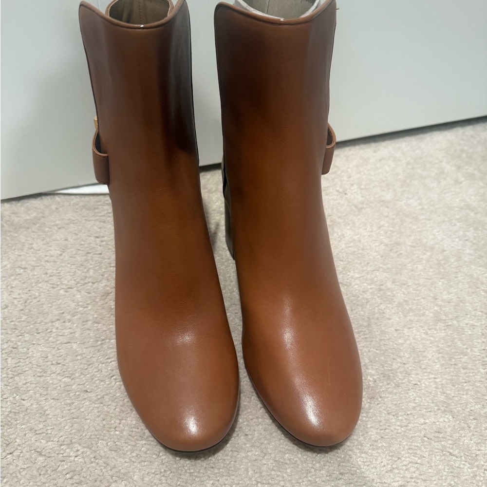 Tory Burch Turnlock Heeled Ankle Boots